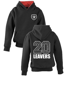 black leavers hoodie