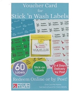 Stick 'n' Wash Clothing Labels